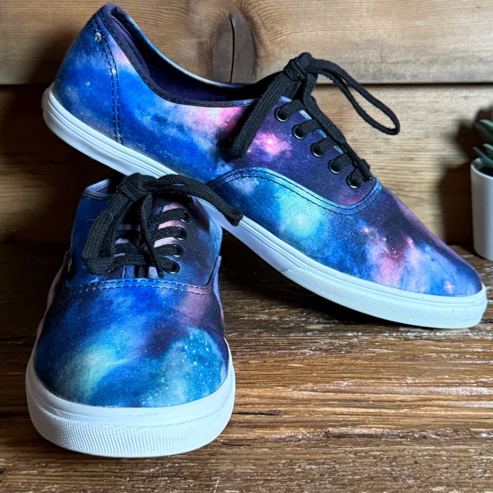 Vans Cosmic Celestial Galaxy Lace-up Sneakers